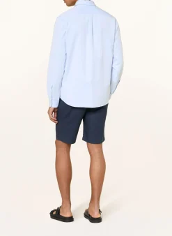 Chinoshorts Comfort Fit mit Leinen