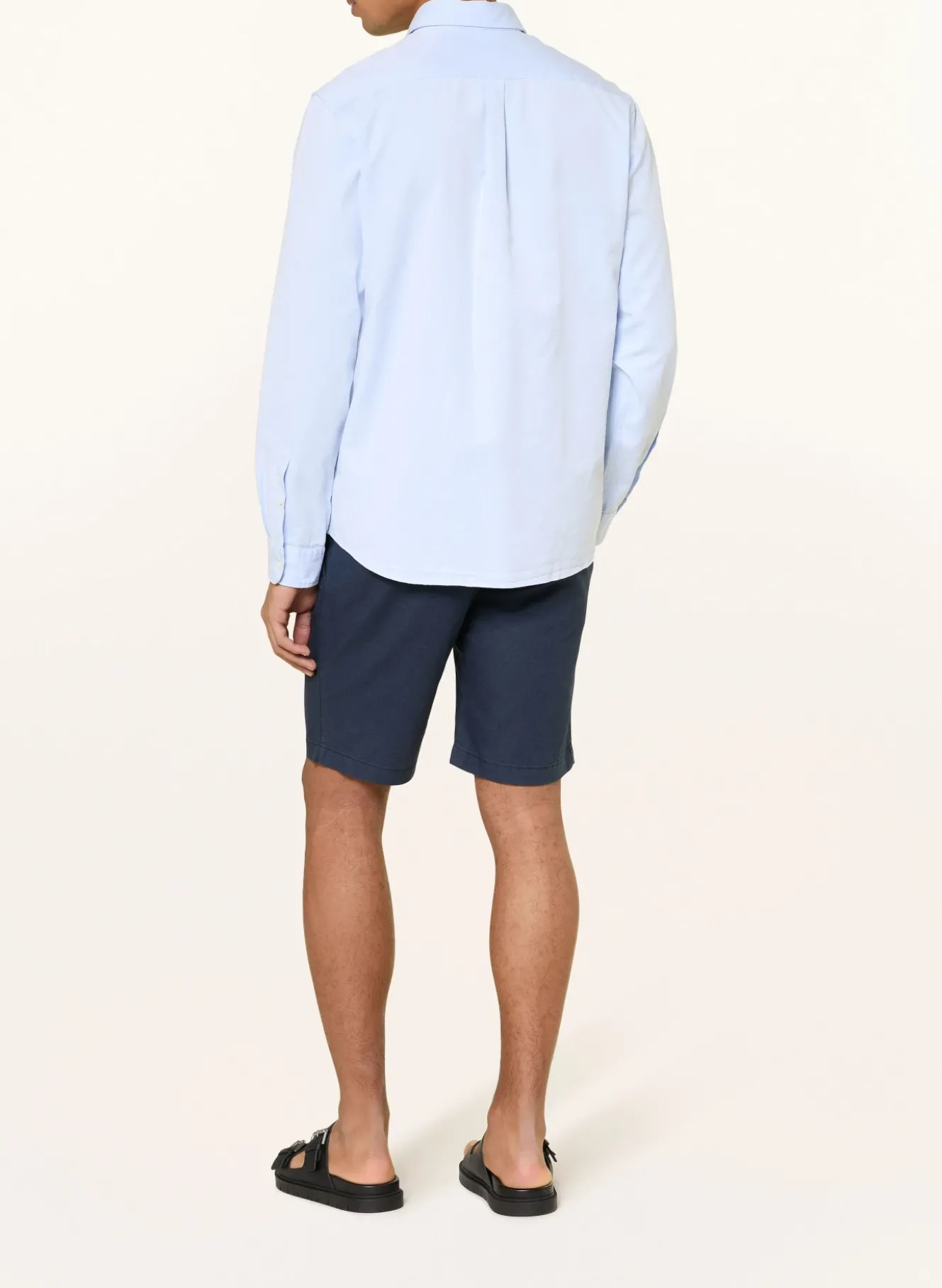 Chinoshorts Comfort Fit mit Leinen