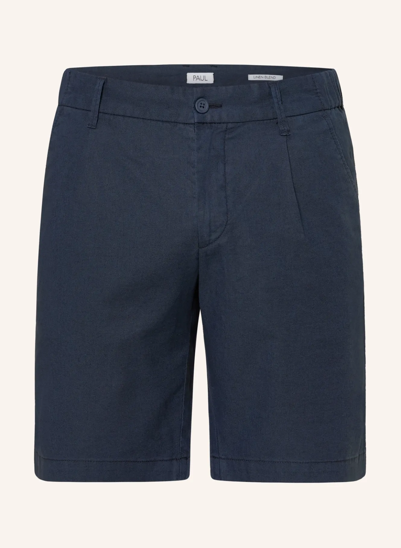Chinoshorts Comfort Fit mit Leinen