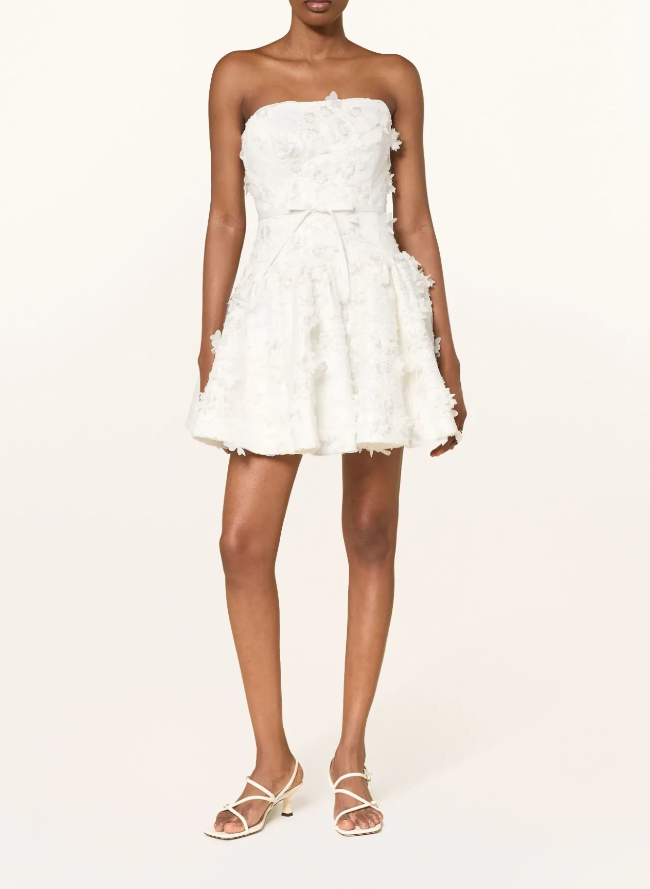Cocktailkleid mit Schmuckperlen