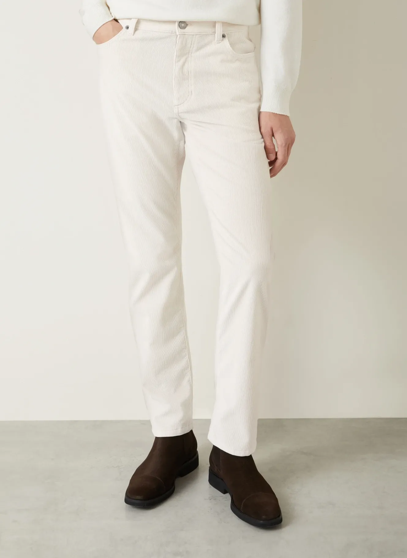 Cordhose Slim Fit