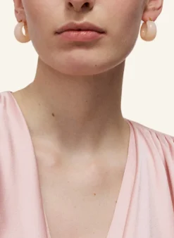 Creolen CIRCLET EARRING PEACH SORBET by GLAMBOU
