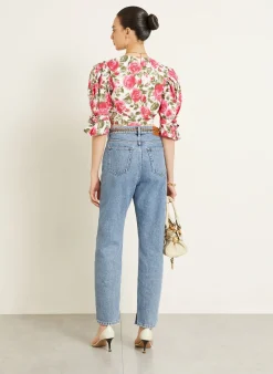 Cropped-Bluse