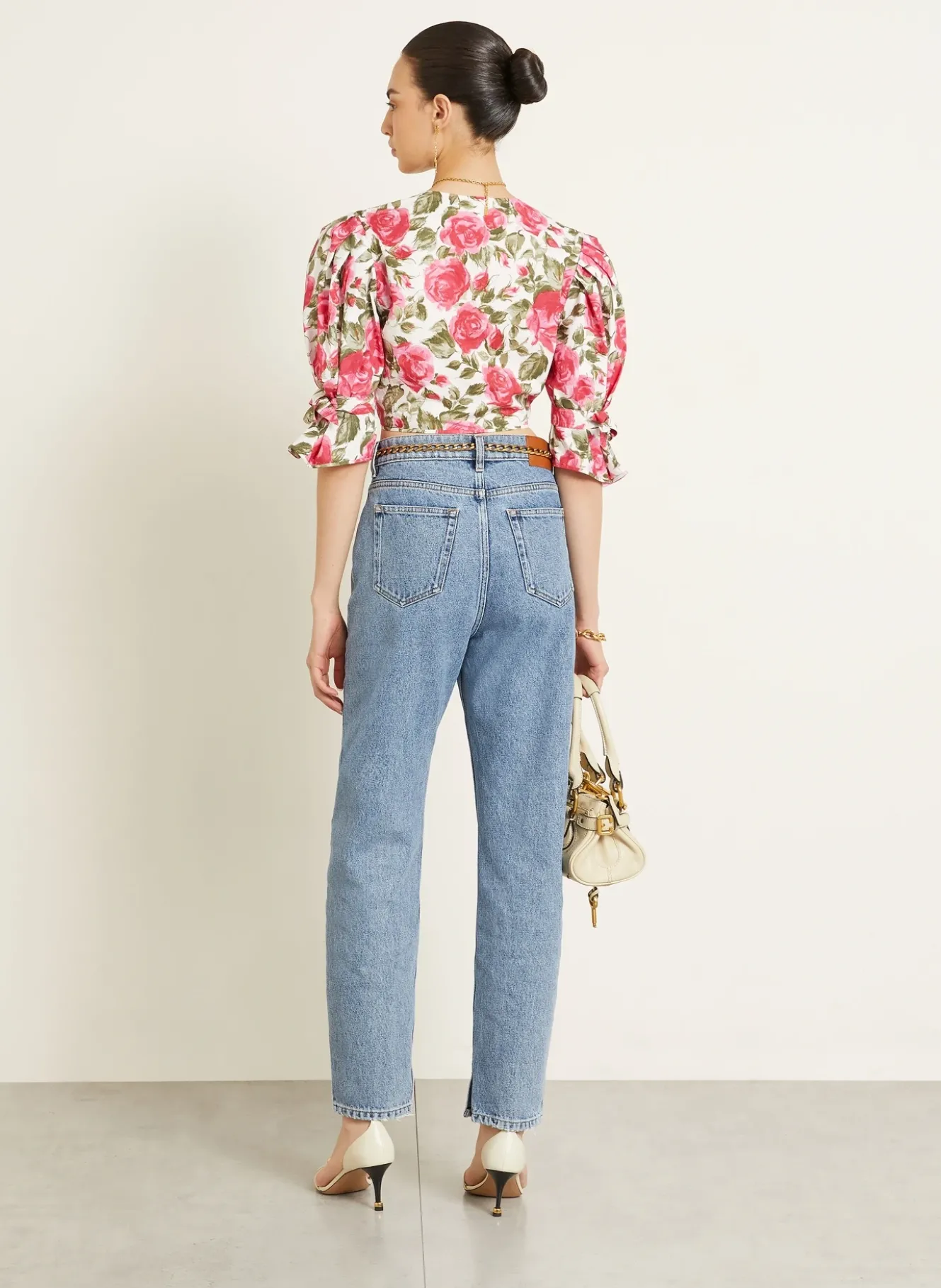Cropped-Bluse