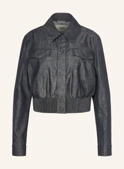 Cropped-Jeansjacke