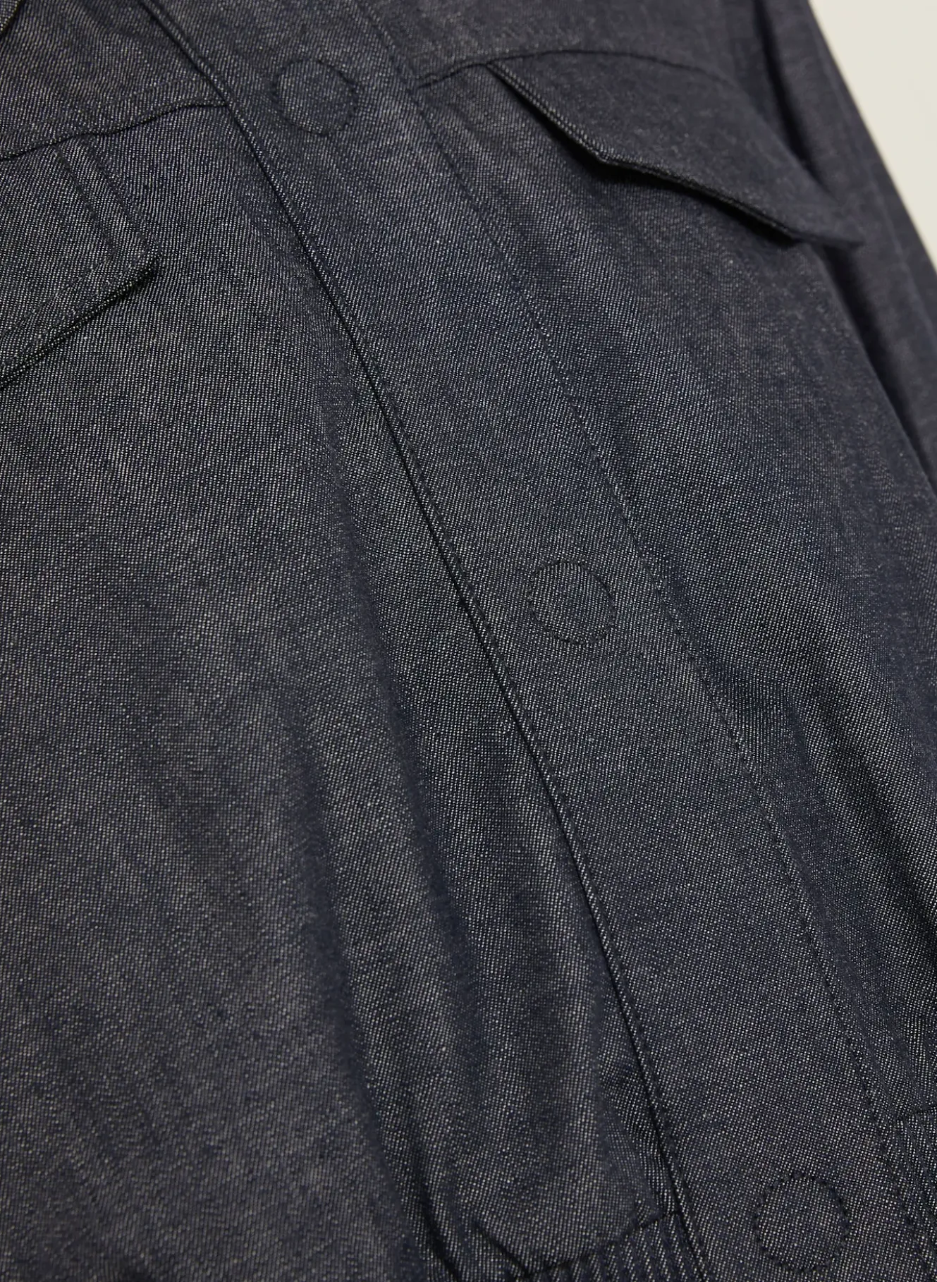 Cropped-Jeansjacke