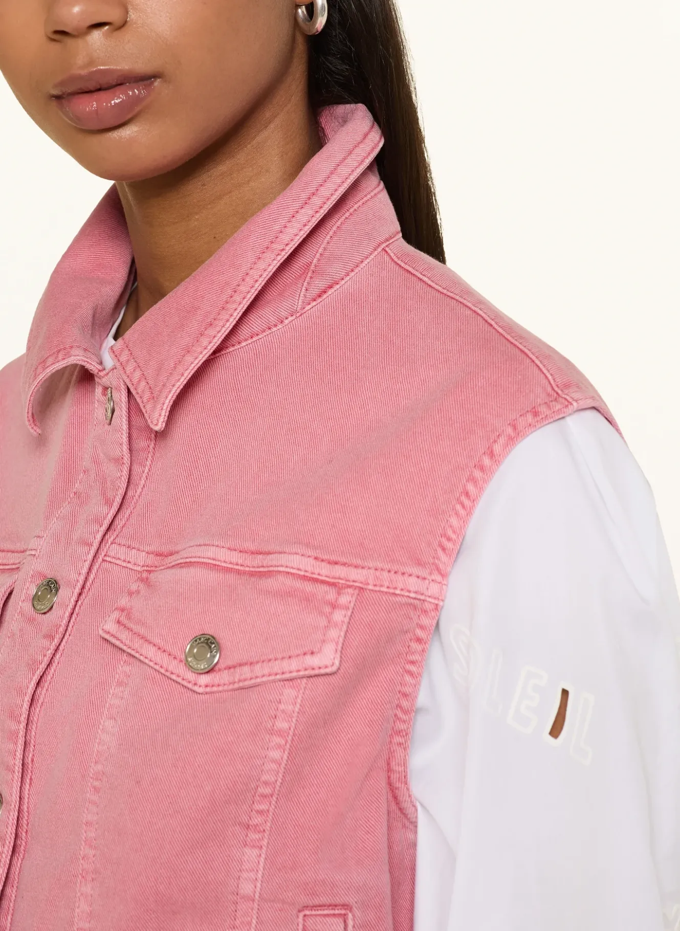 Cropped-Jeansweste