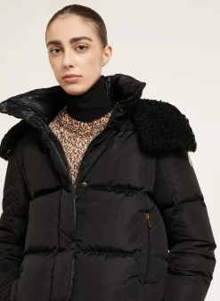 Daunenjacke CASTELNOU mit Teddyfell