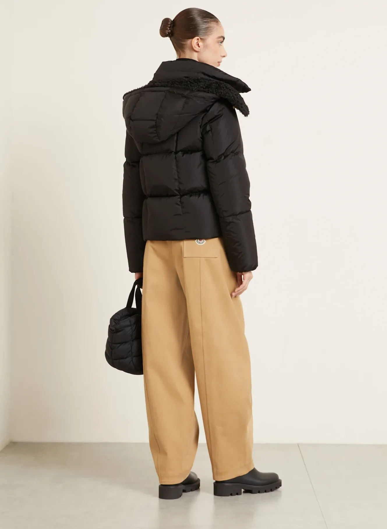 Daunenjacke CASTELNOU mit Teddyfell