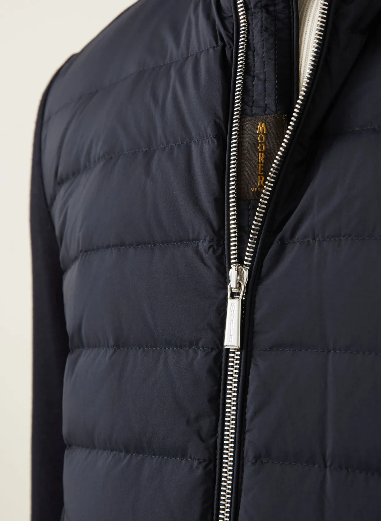 Daunenjacke DUNCAN im Materialmix