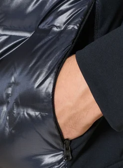 Daunenjacke MATTY im Materialmix