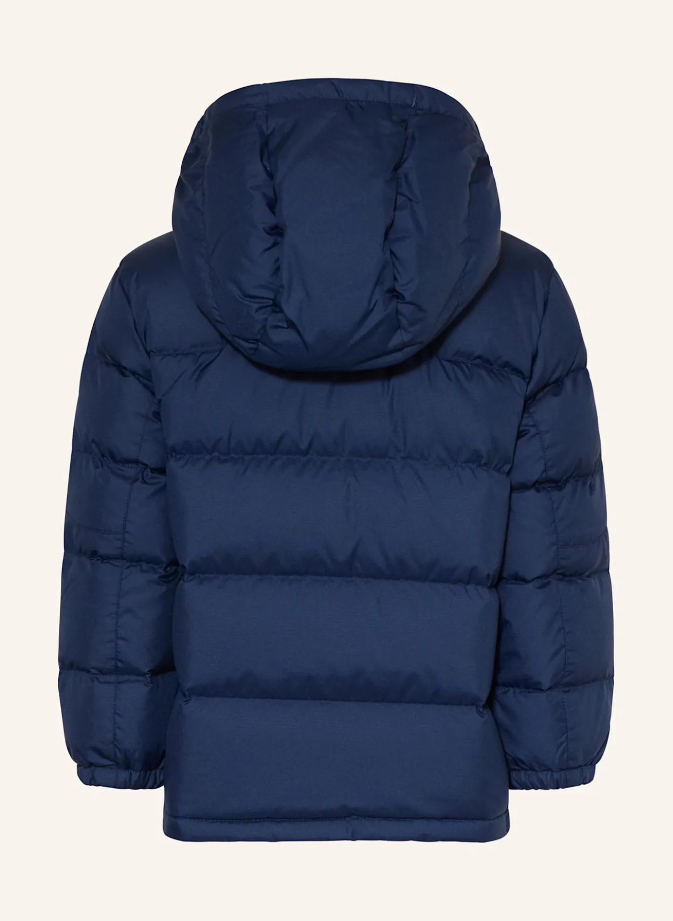 Daunenjacke mit abnehmbarer Kapuze
