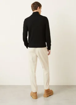 Daunenjacke TRICOT im Materialmix