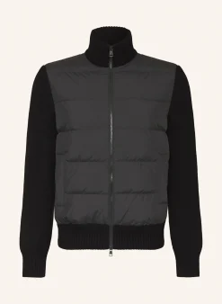 Daunenjacke TRICOT im Materialmix