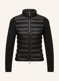 Daunenjacke TRICOT im Materialmix
