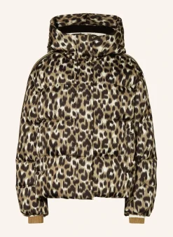 Daunen-Skijacke ADA LEOPARD