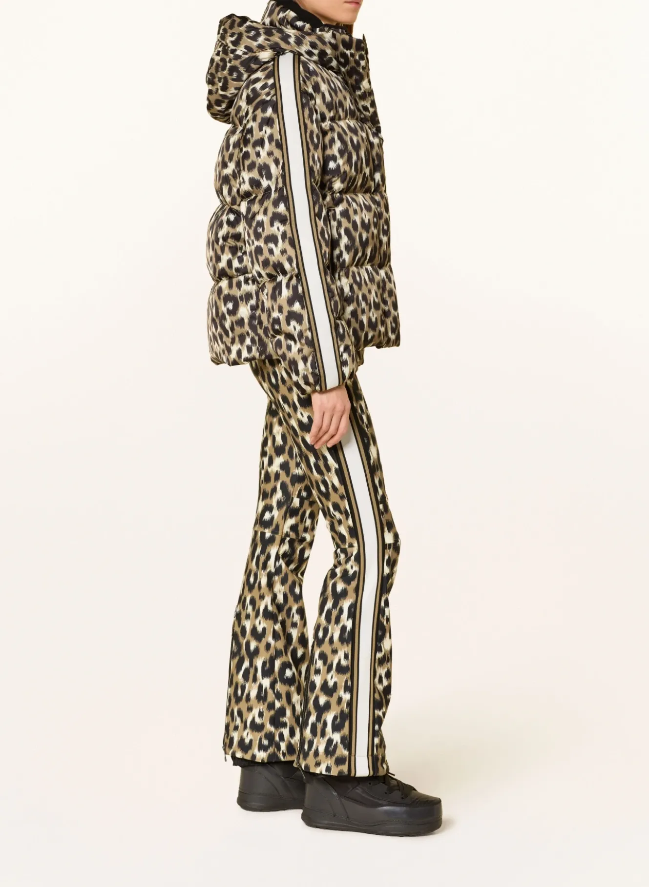 Daunen-Skijacke ADA LEOPARD