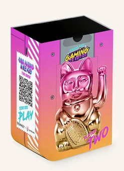Dekofigur LUCKY CAT PLAYER TWO