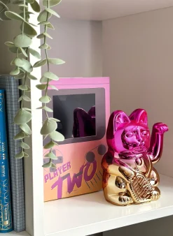 Dekofigur LUCKY CAT PLAYER TWO