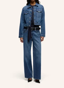 Denim DARTS SHRUNKEN JACKET