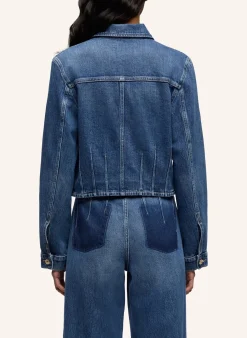 Denim DARTS SHRUNKEN JACKET