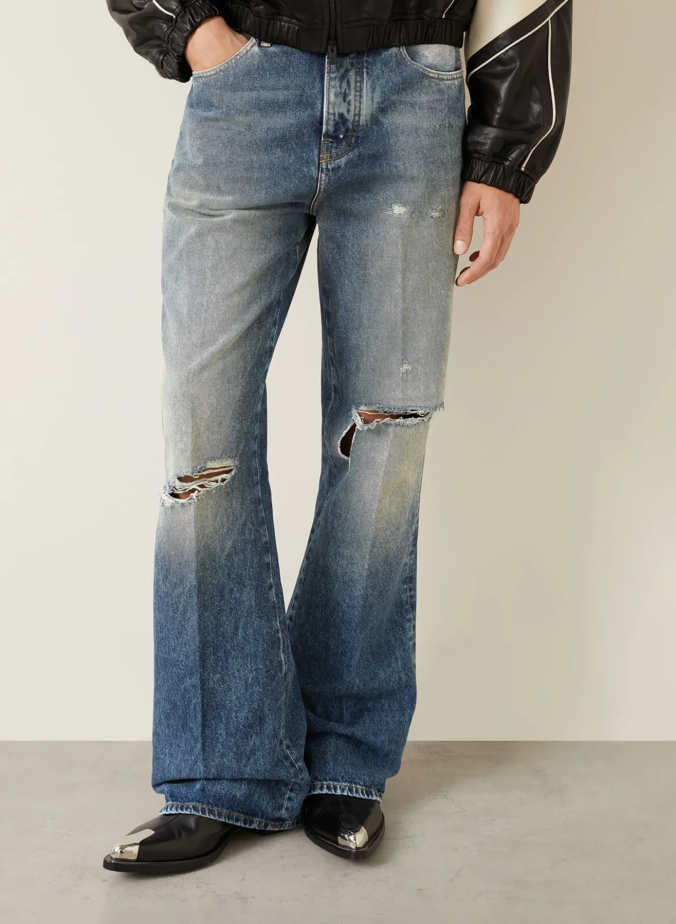 Destroyed Jeans SLASHED Regular Fit
