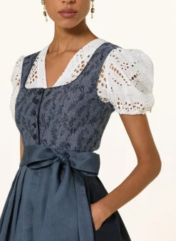 Dirndl FREDERIKA mit Leinen