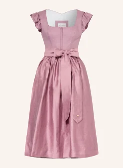 Dirndl MARIE mit Leinen und Rüschen