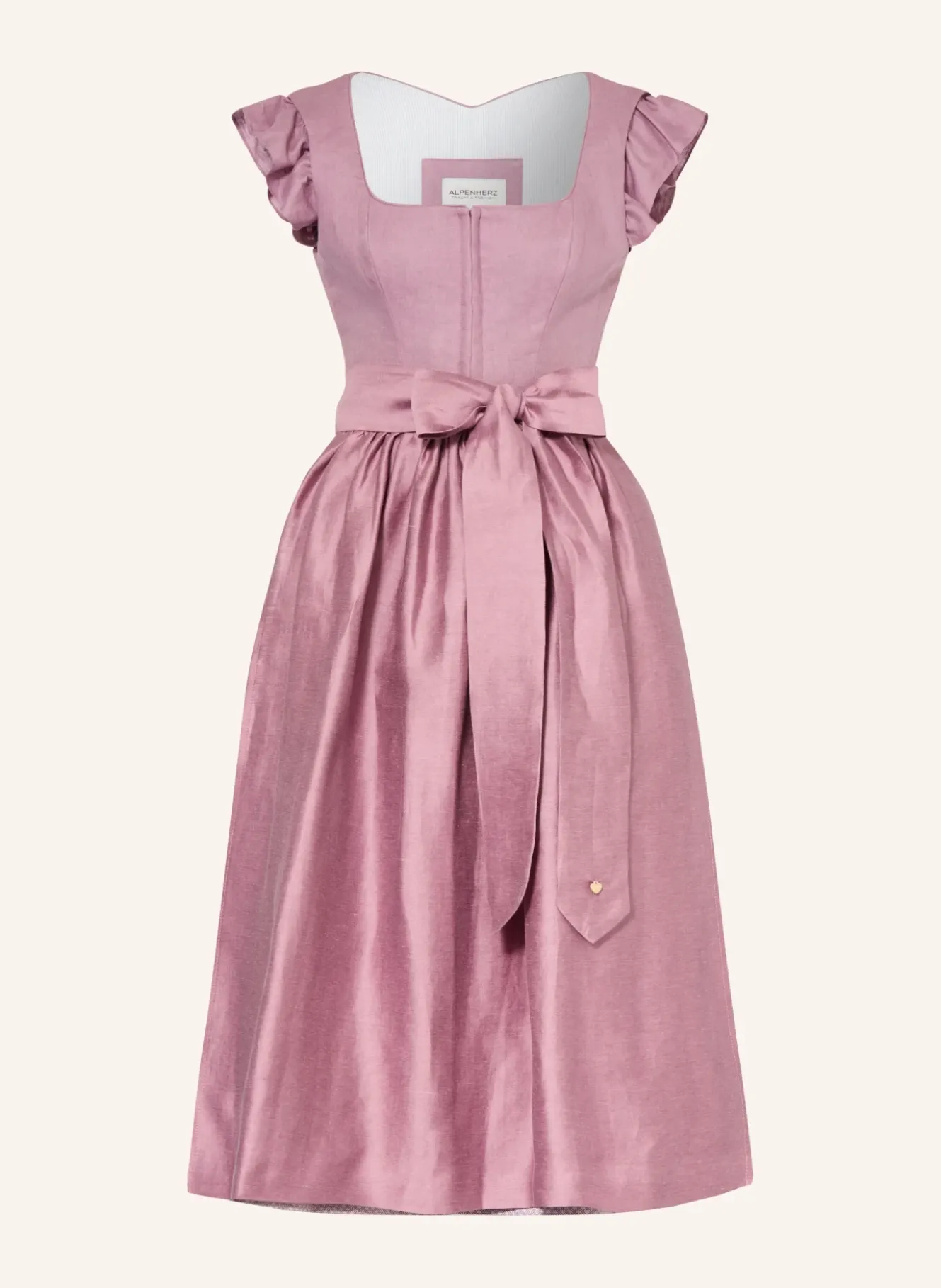 Dirndl MARIE mit Leinen und Rüschen