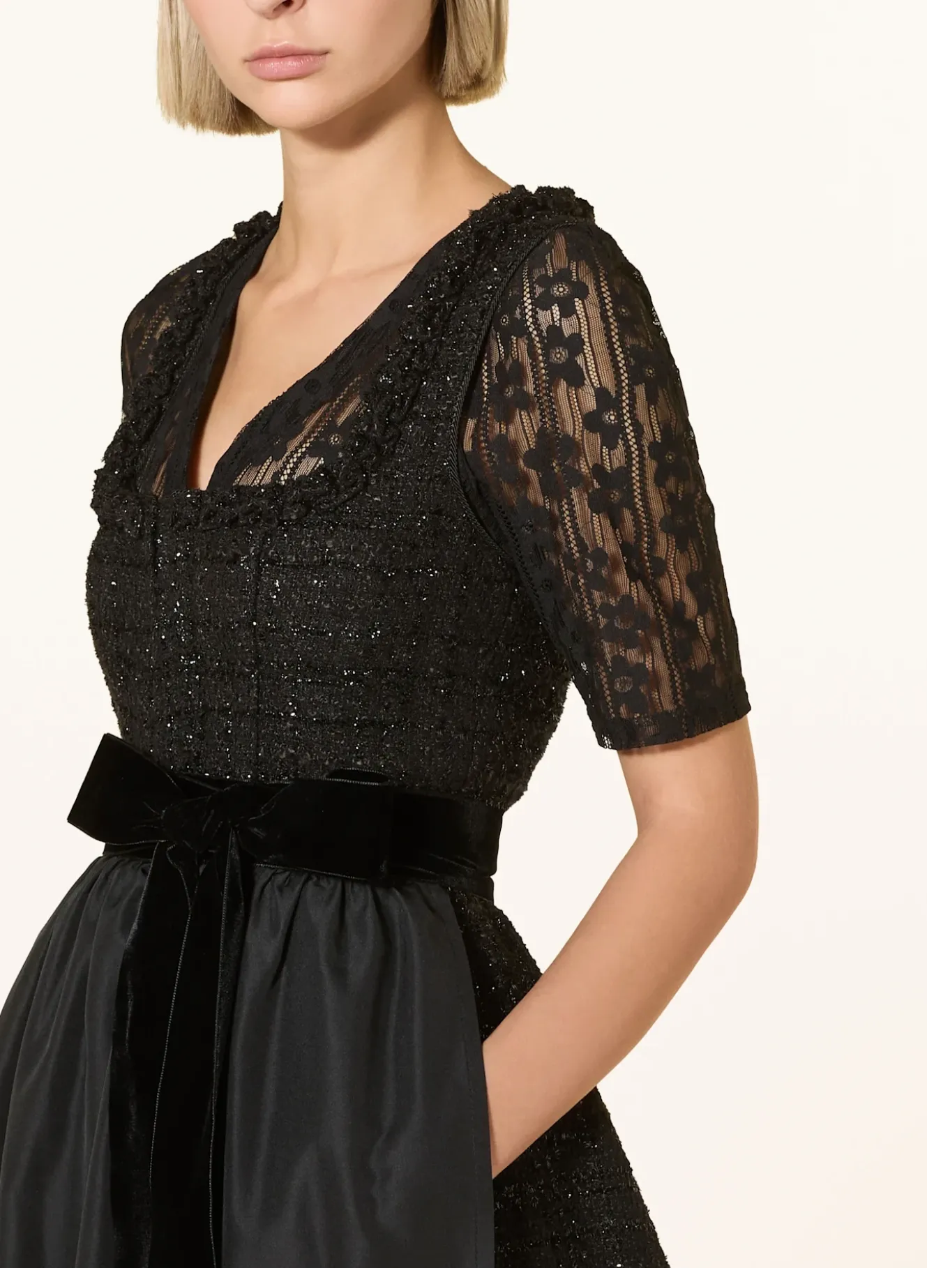 Dirndl MOSTAR mit Glitzergarn