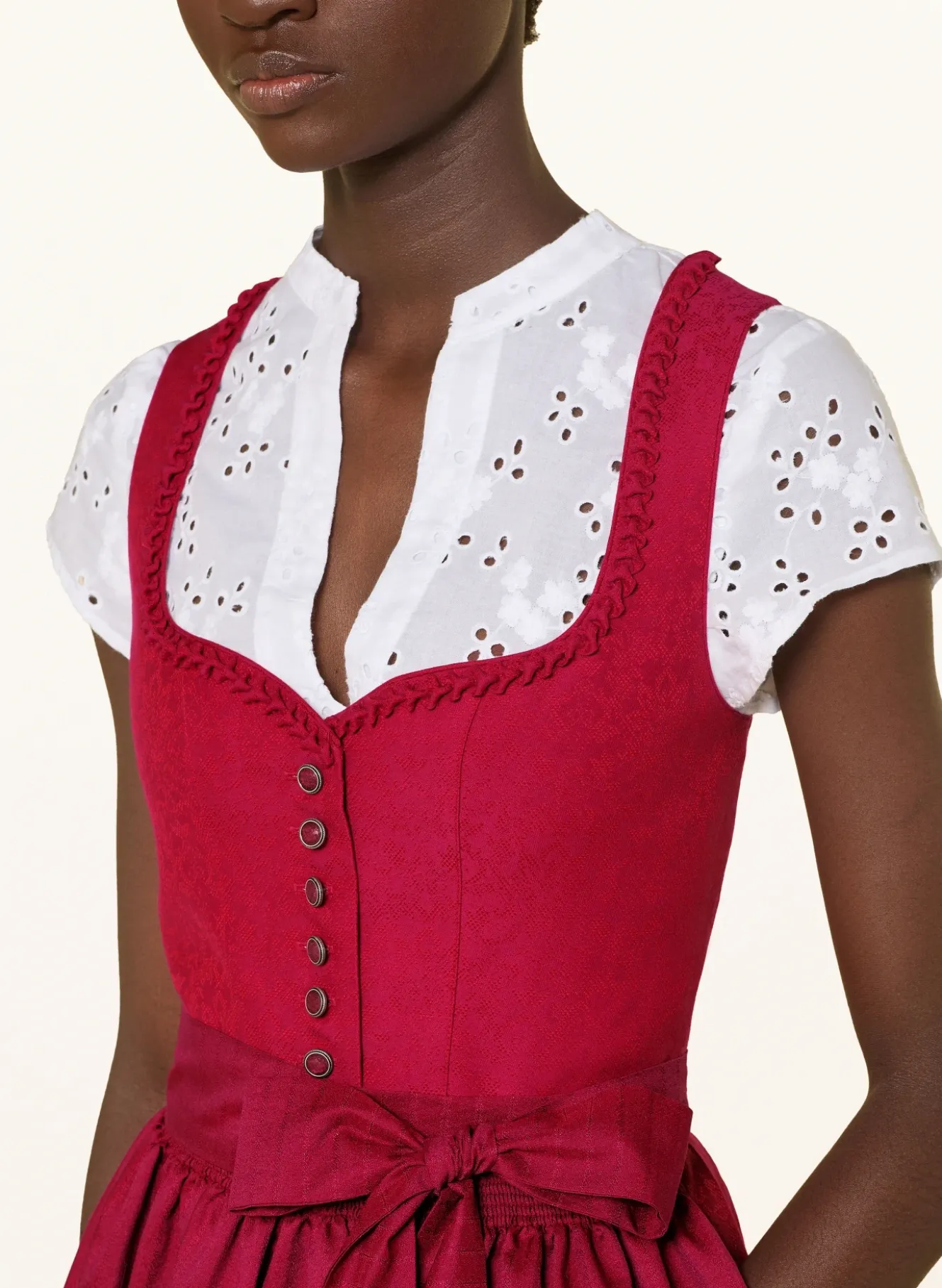 Dirndl ROTHSEE mit Rüschen