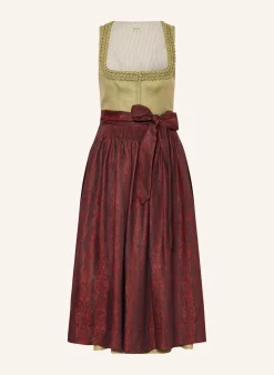 Dirndl VRENI im Materialmix mit Leinen