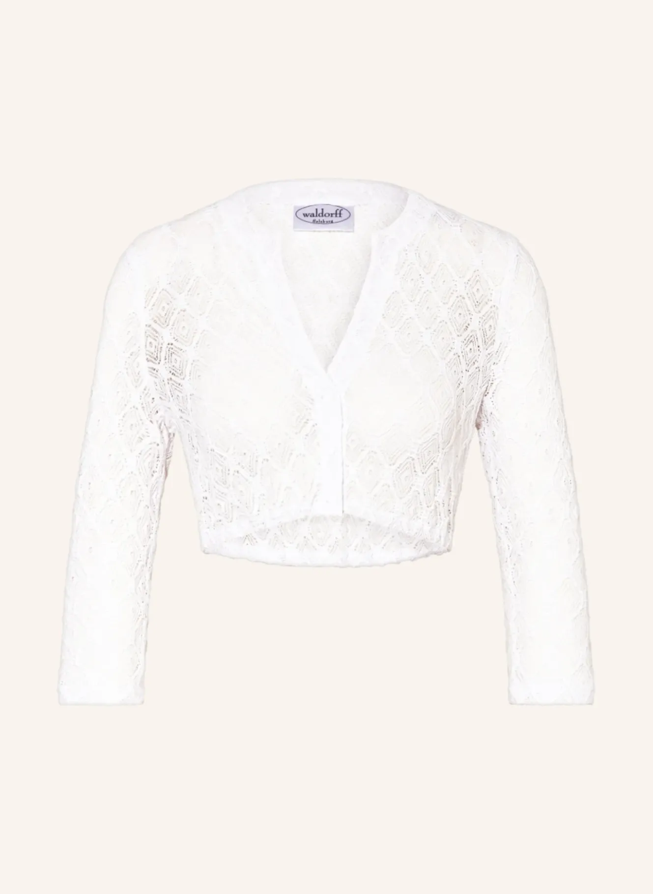 Dirndlbluse aus Spitze mit 3/4-Arm