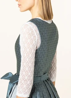 Dirndlbluse aus Spitze mit 3/4-Arm