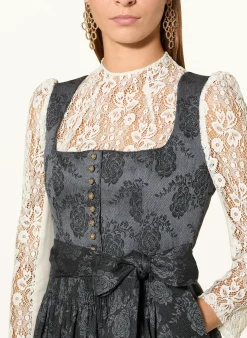 Dirndlbluse ERNESTA mit Spitze