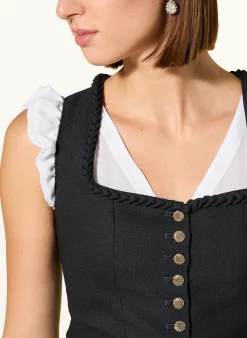Dirndlbluse HANNY mit Volants