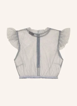 Dirndlbluse HEIKI mit Glitzergarn