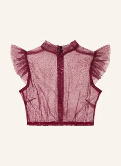 Dirndlbluse HEIKI mit Glitzergarn