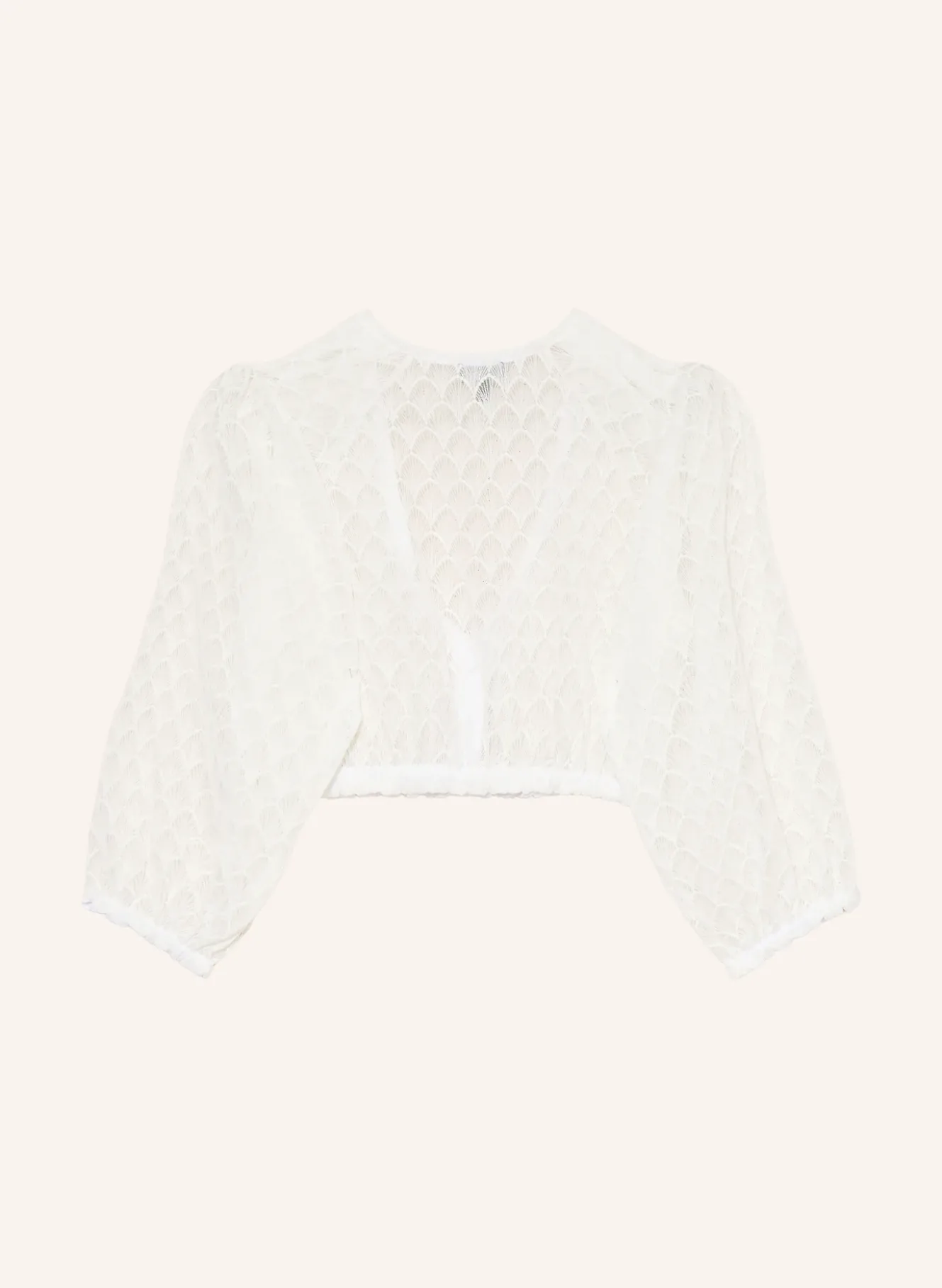 Dirndlbluse KEIRA aus Spitze mit 3/4-Arm