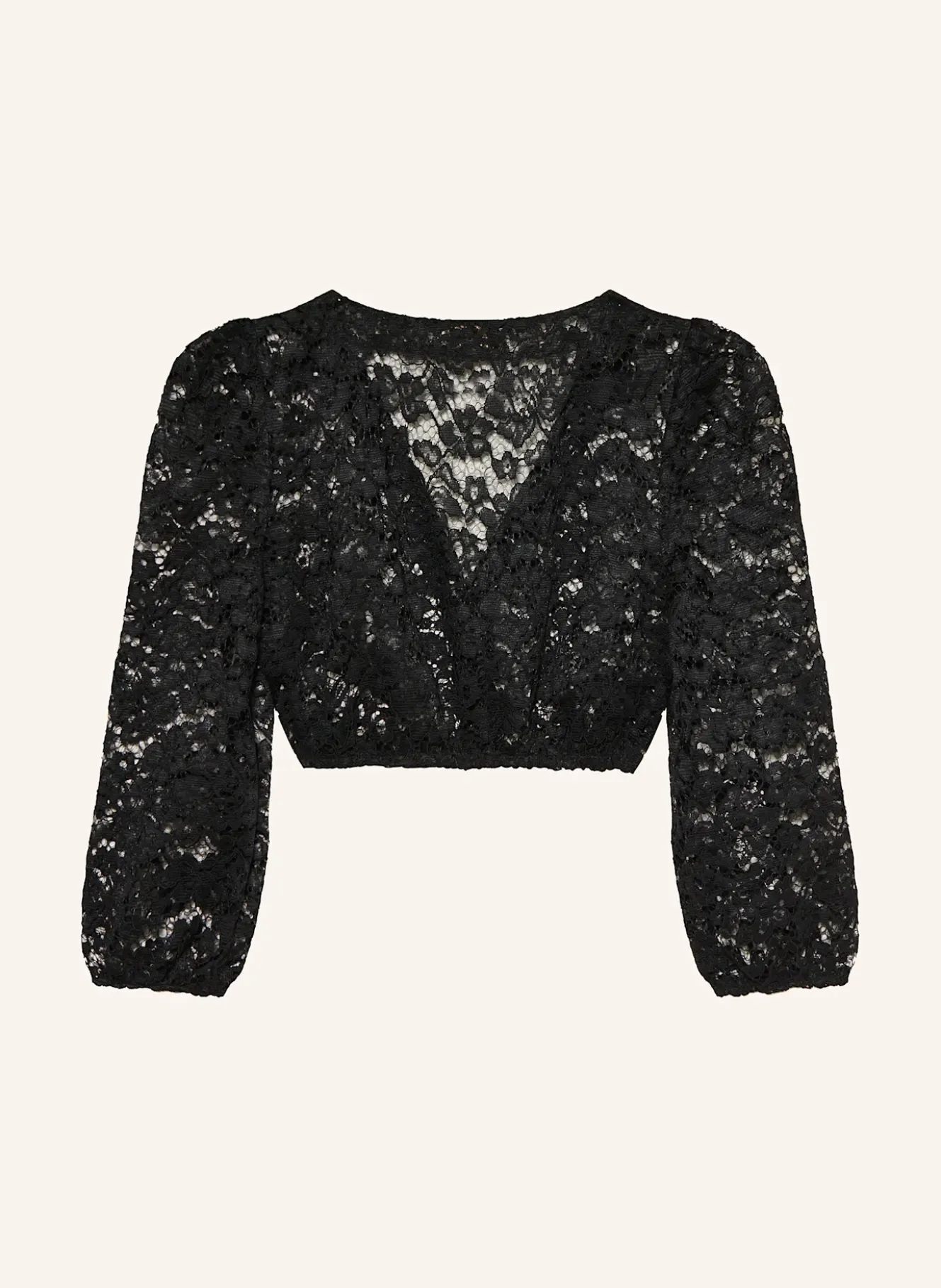 Dirndlbluse LOU aus Lochspitze und mit 3/4-Arm