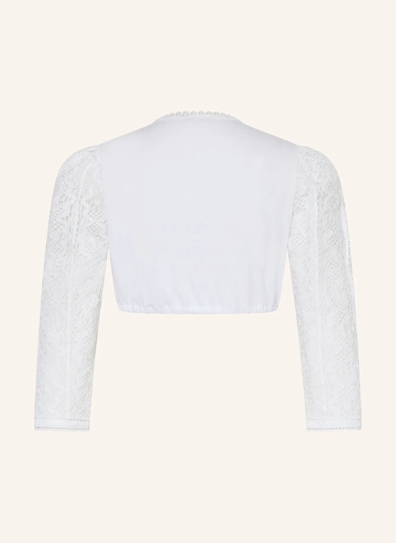 Dirndlbluse MARIELLA aus Spitze mit 3/4-Arm