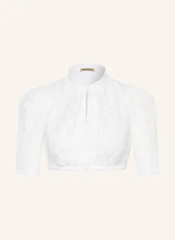 Dirndlbluse MAVA im Materialmix