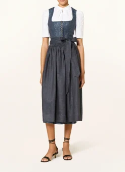 Dirndlbluse MAVA im Materialmix