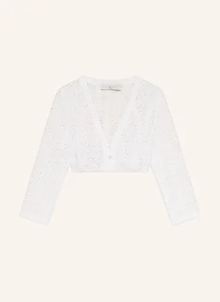 Dirndlbluse mit 3/4-Arm
