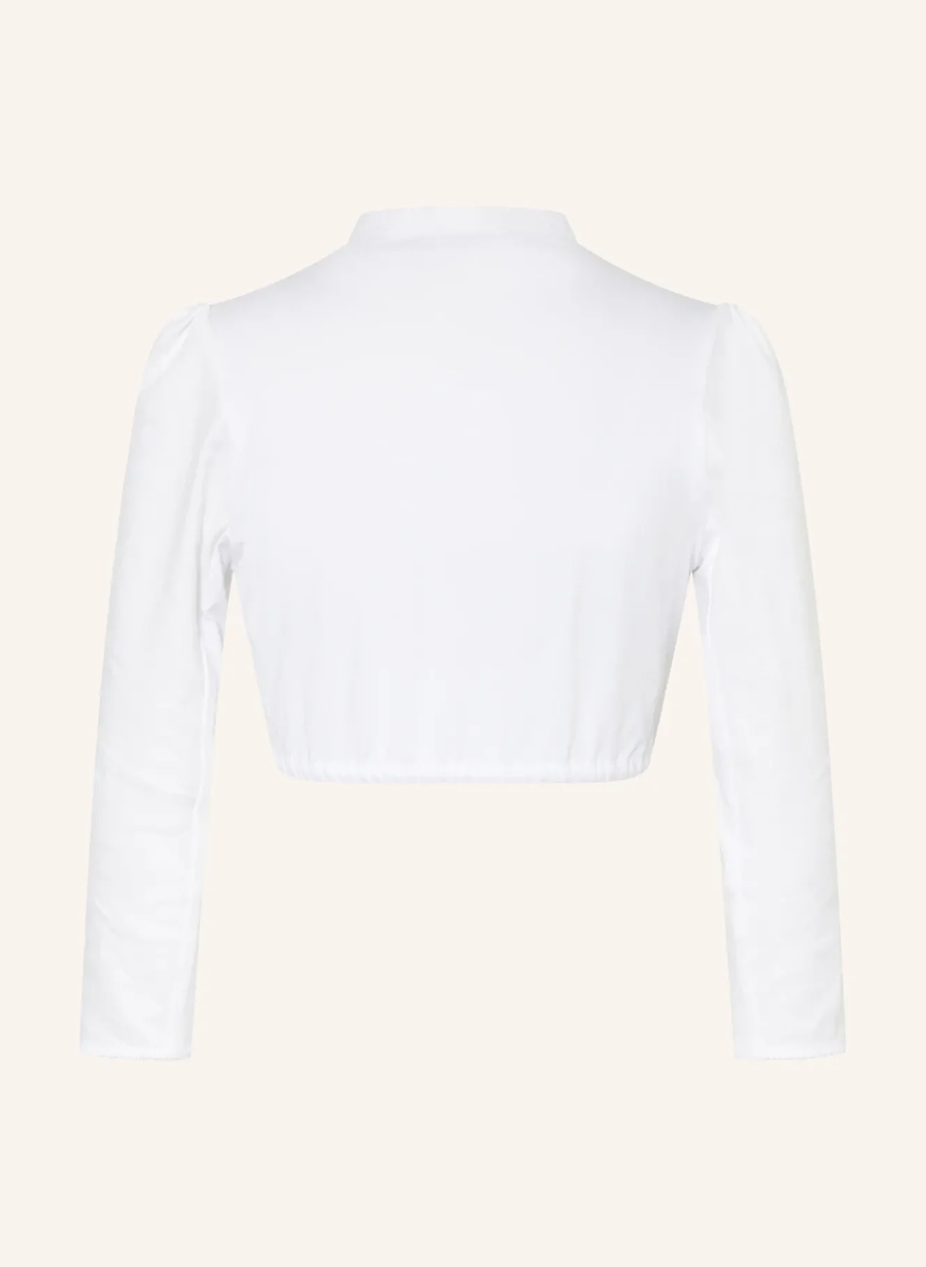 Dirndlbluse POMPADOUR mit Leinen