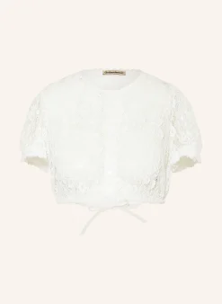 Dirndlbluse VICTORA im Materialmix