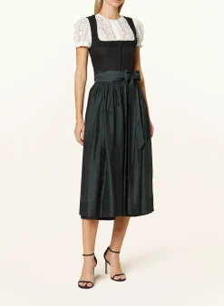 Dirndlbluse VICTORA im Materialmix