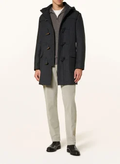 Dufflecoat mit abnehmbarer Kapuze