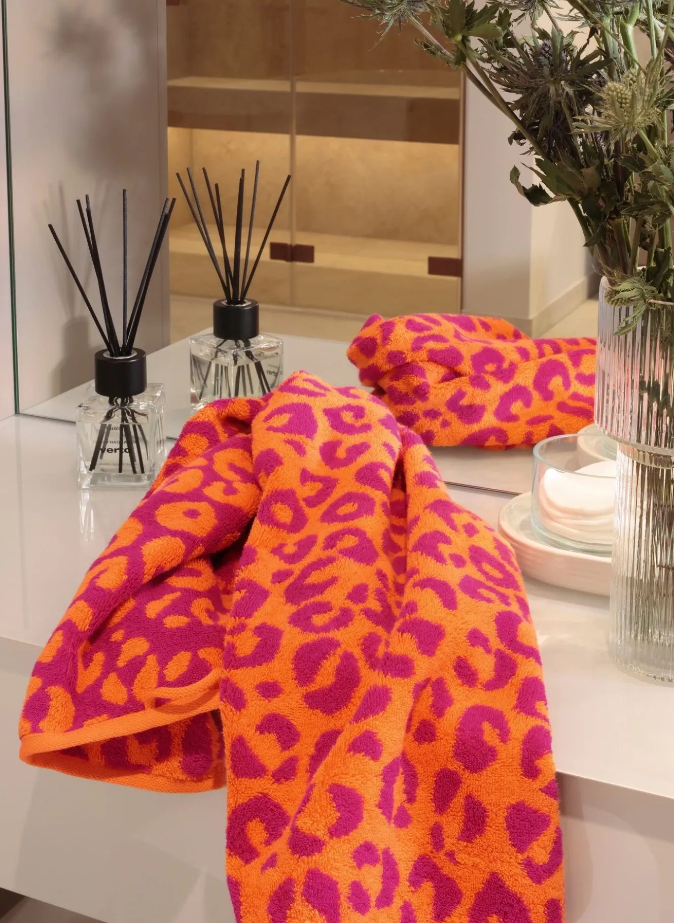 Duschtuch TWO-TONE LEO