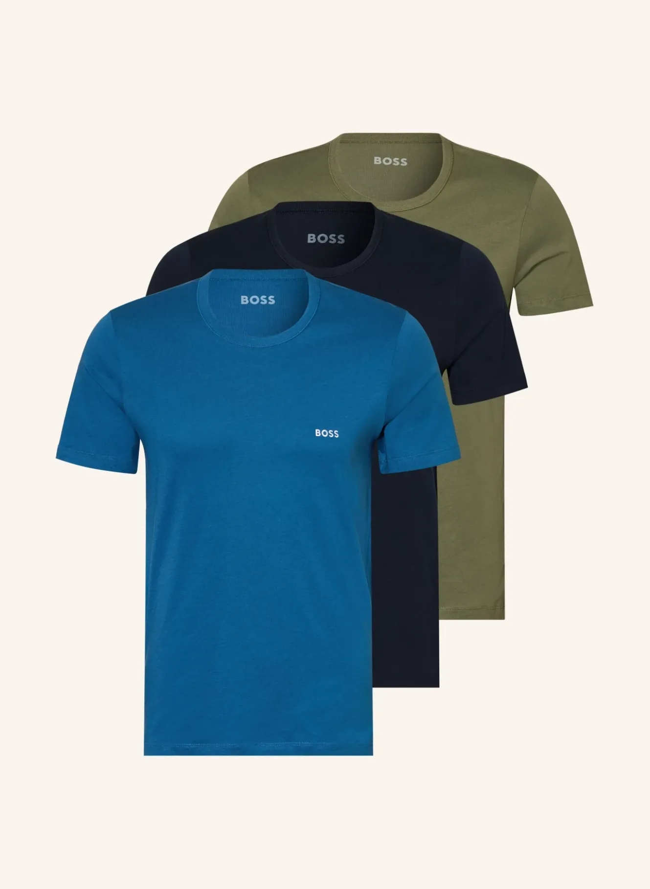 3er-Pack T-Shirts PURE COTTON